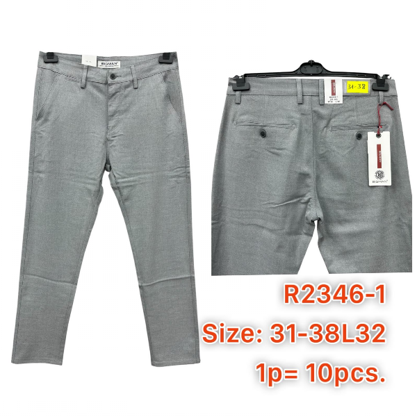 Spodnie męskie jeans Roz 31-38, 1 Kolor .Paczka 10 szt